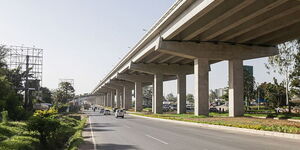 A section of Mombasa Road near Capital Center in Nairobi