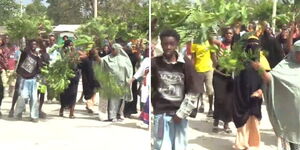 Kilifi Residents stage protests over poor governance on Tuesday, October 28