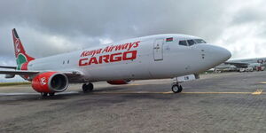 Kenya Airways second Boeing 737-800 freighter cargo plane received on April 1, 2024