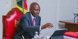 President William Ruto at State House in May 2023.
