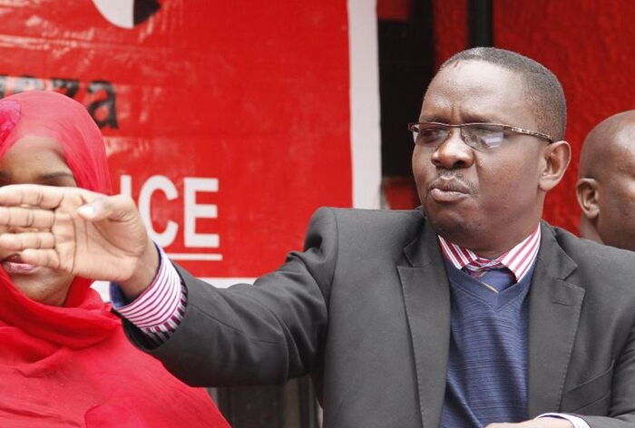 Former TNA secretary general Onyango Oloo. He is accused of receiving bribes to a tune of Ksh17 million to favor one of the companies involved in the project.