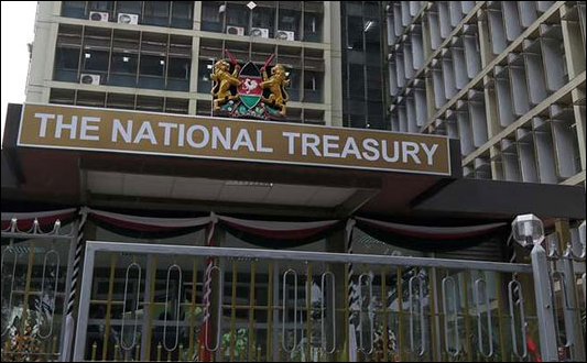 The National treasury offices in Nairobi