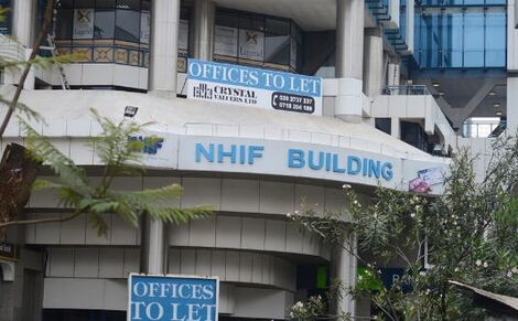 National Health and Insurance Fund (NHIF) Offices Building in Nairobi. Monday, November 18, 2019.