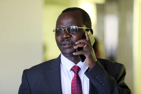  Prof John Lonyangapuo at Kenya School of Government (KSG), Lower Kabete in Kiambu During a Consultative Devolution meeting on Thursday, February 20, 2020.