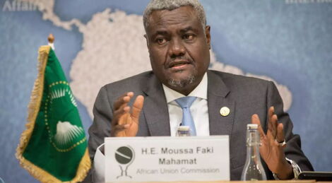 African Union Chairperson Moussa Faki