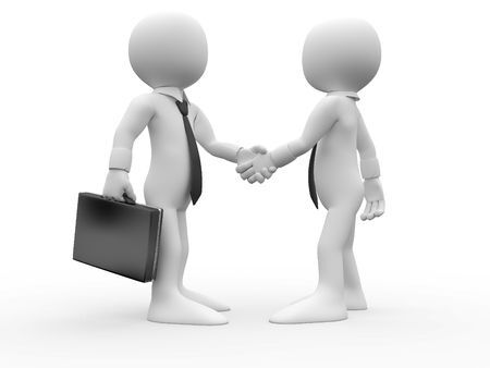 An animated representation of a job induction