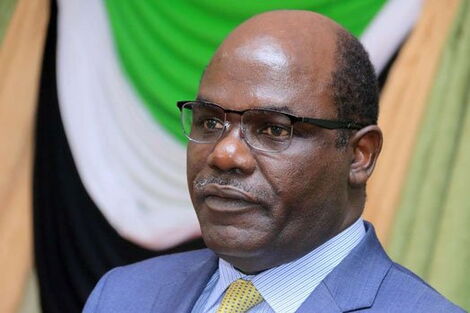 An undated image of Independent Electoral and Boundaries Commission (IEBC) chairman Wafula Chebukati at a past event
