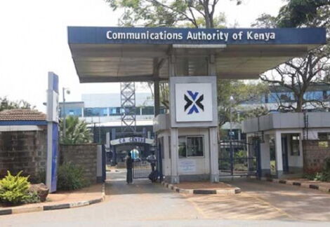 The Communications Authority of Kenya offices along Waiyaki Way, Nairobi.