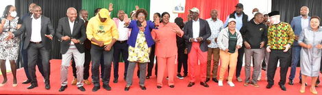 DP William Ruto hosted MPs & MCAs from Mt Kenya region on Saturday, June 3 at his Karen residence