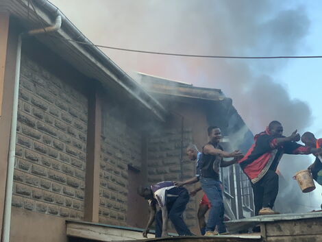 Fire outbreak was reported at St Martin School on Thursday, August 5 2021