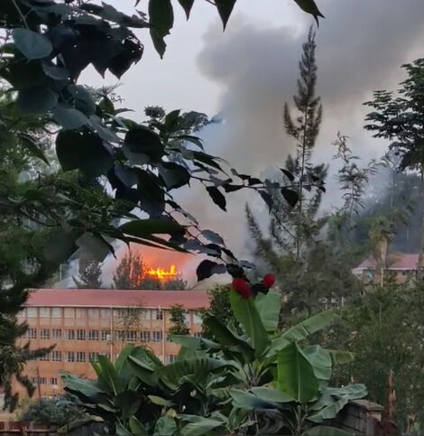 Fire outbreak was reported at St Martin School on Thursday, August 5 2021