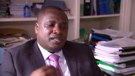 Elias Mutuma during his past interview