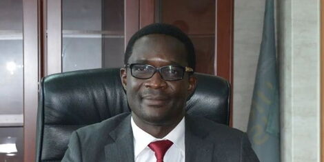 Communications Authority's Director General Ezra Chiloba in his office on October 4, 2021.