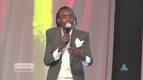Former Churchill show comedian Akuku Danger