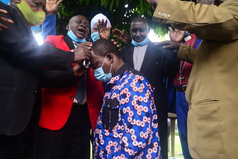 Clergy Praying for Muturi after launching His Presidential Bid