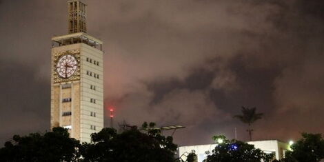 The Parliament Building in Nairobi.