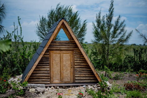 Photo of Camping Pod in Nkasiri Adventure Park in Kitengela, Nairobi taken on June 25, 2021.