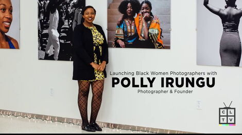 File photo of Kenyan born photographer Polly Irungu and founder of Black Women Photographers