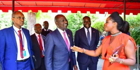William Ruto and a Section of Ukambani Leaders