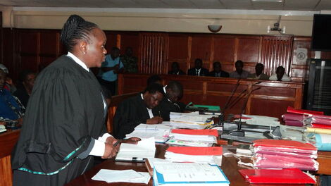 SADPP Catherine Mwaniki at Milimani Law Courts