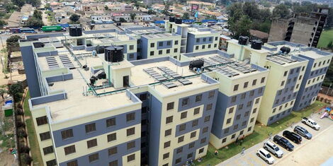 The housing units located along Park Road in Ngara