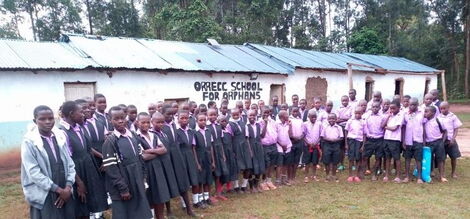 Pupils of Orrecc School for Orphans in Bungoma County 