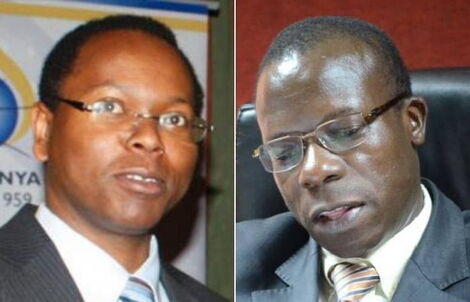 High Court Judges Joel Ngungi (left) and George Odunga.