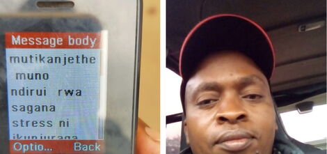 Photo of the late benga musician, Edward Njaro