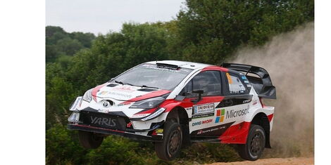 A WRC Toyota Yaris
