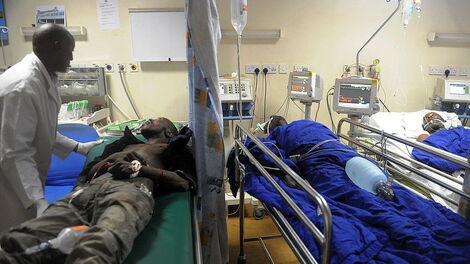 Inside an ICU facility