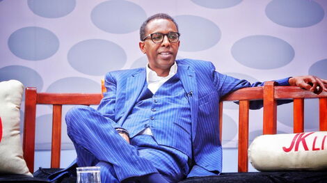 Lawyer Ahmednasir Abdullahi during a past interview with Jeff Koinange 
