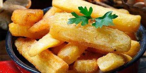 An image of fried cassava