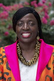 A photo of IMF Director Nancy Onyango.