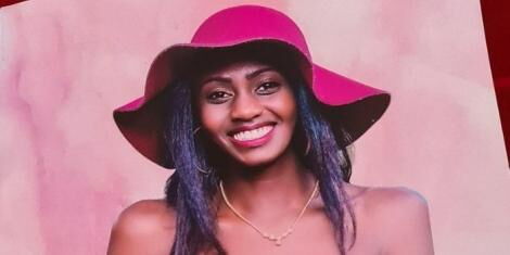 The late Meline Waithera Njoroge, the daughter of Deputy Inspector General Edward Njoroge, who died in an accident in Nairobi CBD on Thursday, June 17