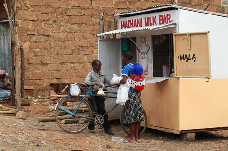 A milkbar situated along Mai-Mahiu