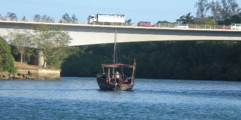 Mtwapa bridge in Mombasa county
