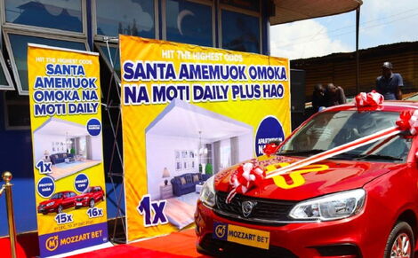 A brand new car is up for grabs in the Omoka na Moti promotion presented by leading sports betting firm Mozzartbet.