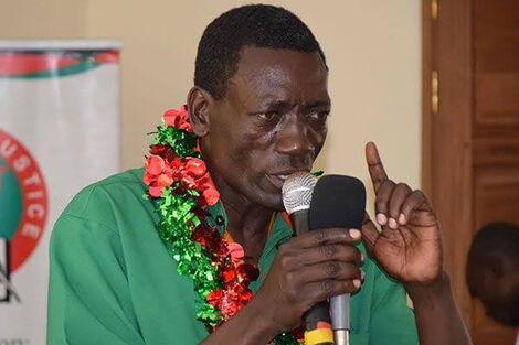 Collins Oyuu, the newly-elected KNUT Secretary General.