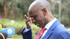 Former KNUT Secretary-General Wilson Sossion during his resignation press conference on Friday, June 25, 2021