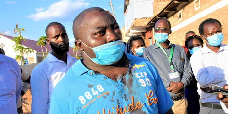 Pius Mugambi, a teacher at Oldonyiro Secondary School in Isiolo County, 