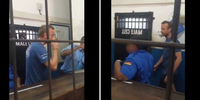 IG Kanja, Murkomen Roped in as Video of Foreigner Harassing Officers at Police Station Goes Viral