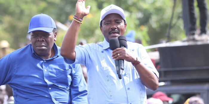 Kalonzo Criticizes President Ruto's State Of The Nation Address