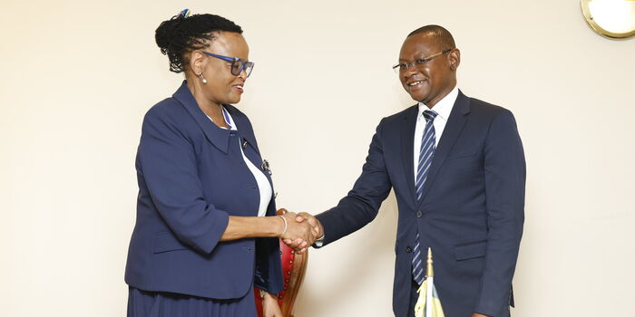 Martha Koome Swears In Michael Kingi Thoya As SRC Commissioner