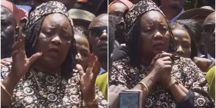 Mama Ida Speaks After Raila’s Death