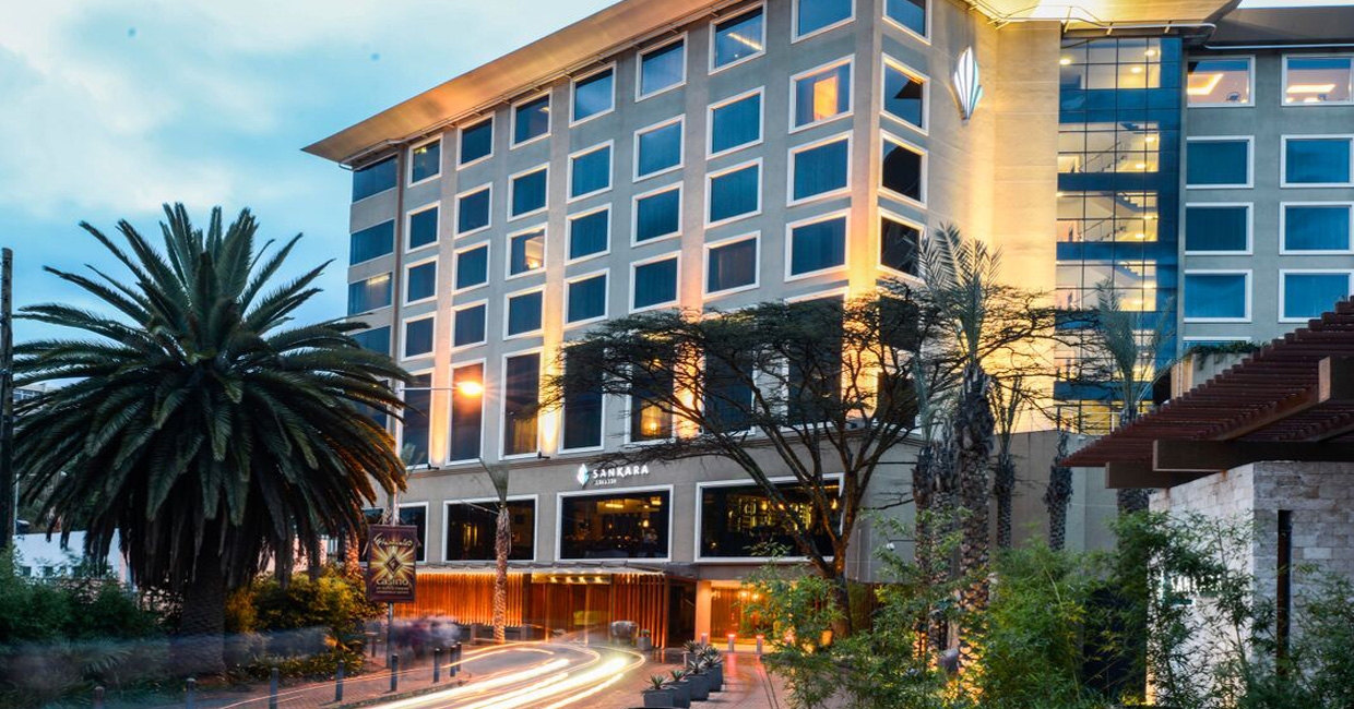 The Sankara Hotel in Westlands, Nairobi.
