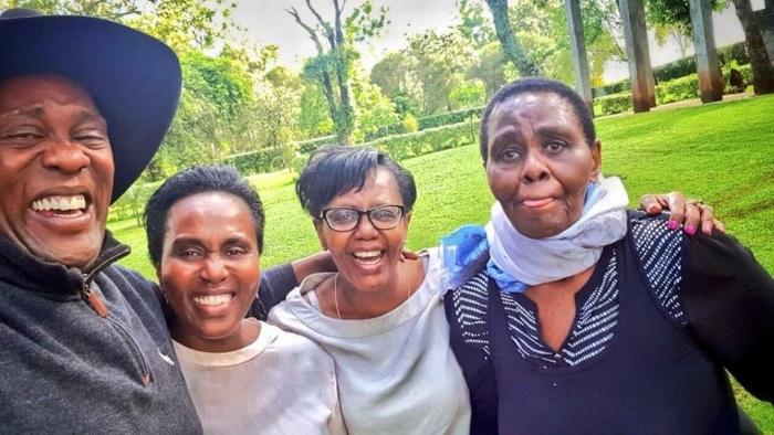 Jeff Koinange posted a photo of his family which warmed Kenyans hearts on social media on September 26, 2019