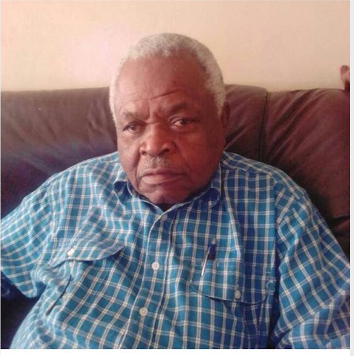 Miguna Miguna's father in law Mzee Benson Omolo Awange who passed away on Thursday, January 2.
