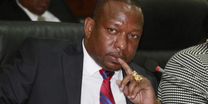 Nairobi Governor Mike Sonko who was implicated in Ksh357 million garbage tender by EACC officials.