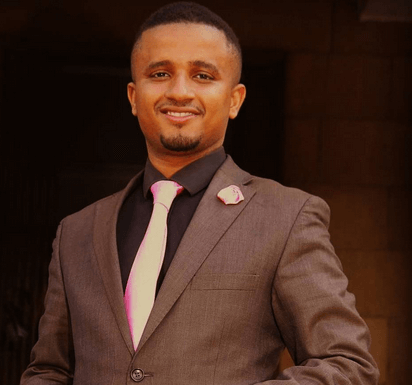Former K24 TV News Anchor Ahmed Bhalo who exited the station in October 2019.