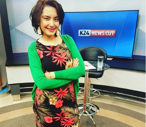 K24 news anchor Anjlee Gadhvi 